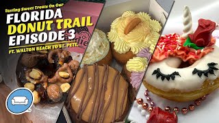 Some Of The Best Donut Shops From Ft Walton Beach to St. Pete! Florida Donut Trail Episode 3