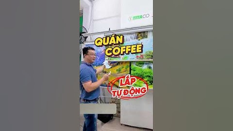 Rèm trang trí quán cafe lên bộ rèm che nắng in tranh 3d #shorts #remcua