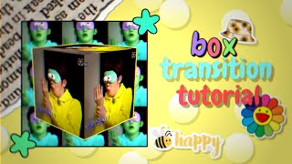 Full 3d Box Transition Tutorial on Alight Motion | yeobii tutorials Update