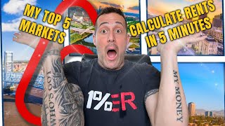 How to Calculate Airbnb Rents In 5 Minutes + (My TOP 5 Markets)