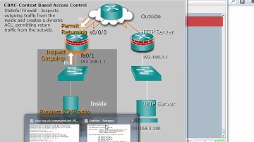 Cisco Stateful Firewall using CBAC - Part 2