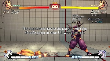 Ibuki Tidbits: Ultra 1 Can Punish Frame Perfect 4f Safe Jumps