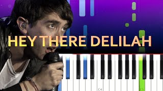 Plain White T's - Hey There Delilah (Piano Tutorial) chords