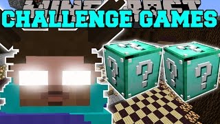 Minecraft: FURBY HEROBRINE CHALLENGE GAMES  Lucky Block Mod  Modded MiniGame