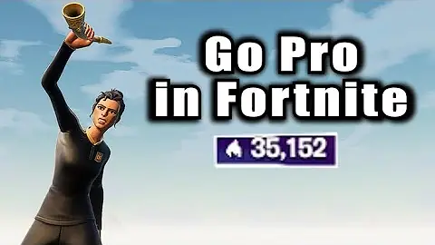 How do you go pro in Fortnite?