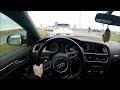 Audi s5 sportback 30 tfsi 2015 333hp  pov drive walkaround  interior binaural audio