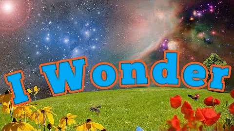 I Wonder poem | I wonder why the grass is so green | by Jeannie Kirby