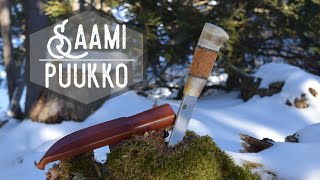 Making a Finnish Saami puukko
