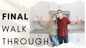 NEW CONSTRUCTION HOME FINAL WALKTHROUGH || NEW CONSTRUCTION ADVICE