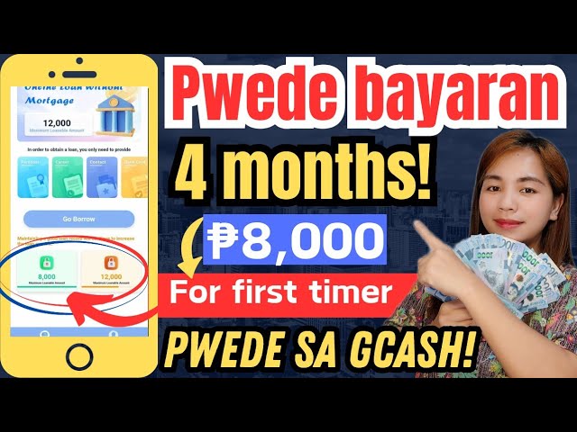 ₱12,000 Cash loan na babayaran in 4 months? Sa Gcash matanggap ang pera in 5 Minutes! class=