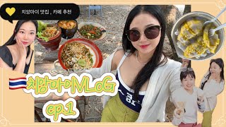🇹🇭치앙마이 chiangmai VLOG ep.1 : 한국인 다 어딨어? 치앙마이 여행루트 | 올드타운 | 님만해민 | 맛집 | 카페 | 아르떼하우스 | 블루누들