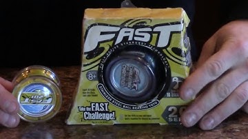 YoYoFactory & Hasbro Fast 201 yoyo unboxing, review, and demonstration.