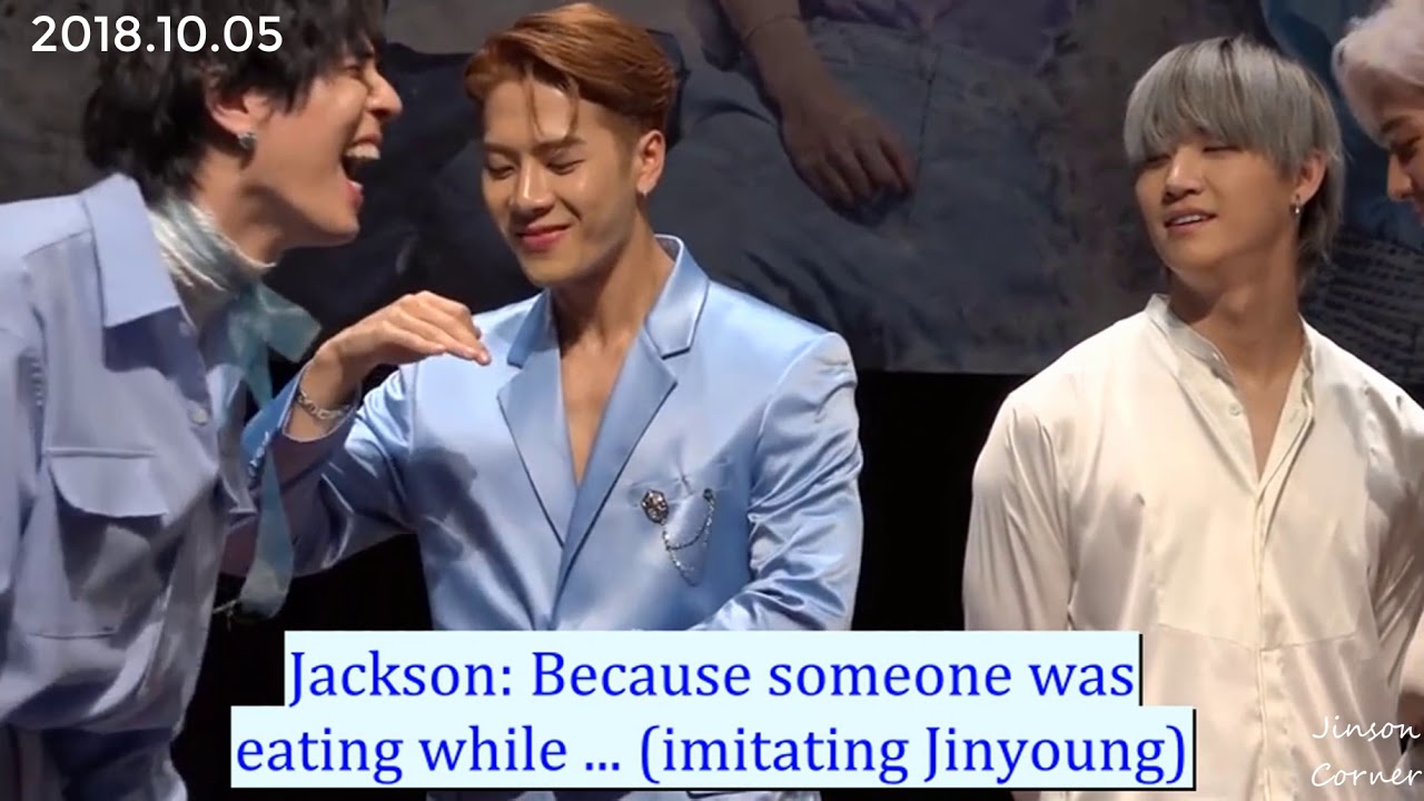 [engsub] 2011.07.03 THE FIRST DAY IN JYP, THE FIRST PERSON WANG JACKSON MET IS PARK JINYOUNG