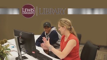 Lewis University Library Orientation Video