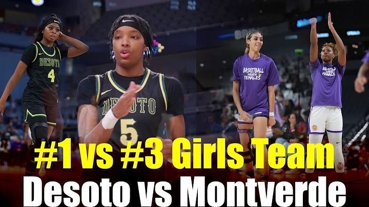 #1 Desoto vs #3 Montverde and Janiah Barker Is a W...