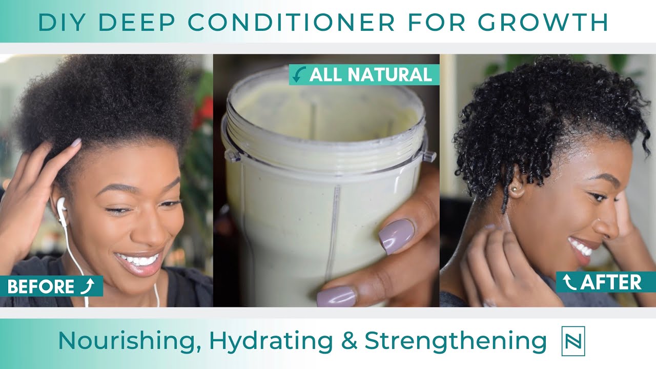 Diy Deep Conditioner For Growth Nourishing Hydrating
