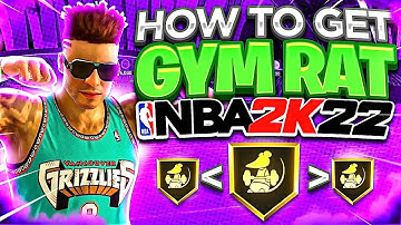 HOW TO GET THE GYM RAT BADGE IN LESS THAN 2 HOURS ON NBA 2K22 NEXT GEN!