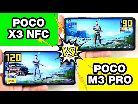 POCO X3 NFC vs POCO M3 PRO 5G🔥 - GAMING TEST 2021🔥 БОЛЬШОЕ СРАВНЕНИЕ В ИГРАХ! FPS + НАГРЕВ!