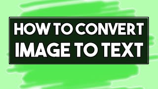 How to Convert your Image to Text? #QuickTip31 by Best of Powerpoint 1,516 views 3 years ago 2 minutes, 24 seconds