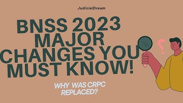 “Why CrPC Was Replaced? | BNSS 2023 Major Changes You Must Know!”