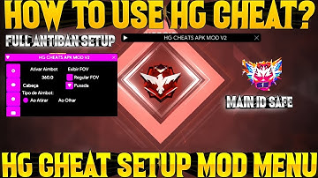 FREE FF PAID MOD MENU HG CHEAT V5 BAN FIX NO BAN NO BLACKLIST