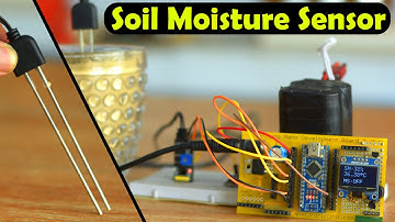 Soil Moisture Sensor with Arduino, Water Pump, Oled display, and Buzzer,  Arduino Project