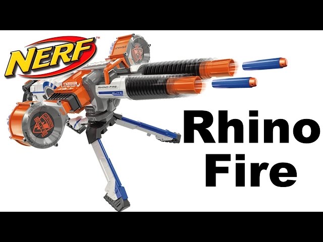 N-Strike Rhino Fire Unboxing and Review YouTube