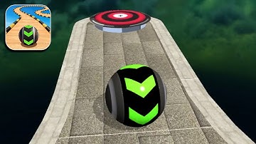 Sky Rolling Ball 3D Gameplay Speedrun iOS Android Level 296