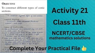 Maths Lab Activity 21 Class 11 // Maths Practical// Class 11 Maths Activity Solution// CBSE board
