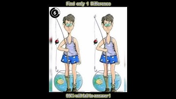 Find only one Difference | 99% will fail to Answer this # #brain #challenge #brainteaser #puzzleart