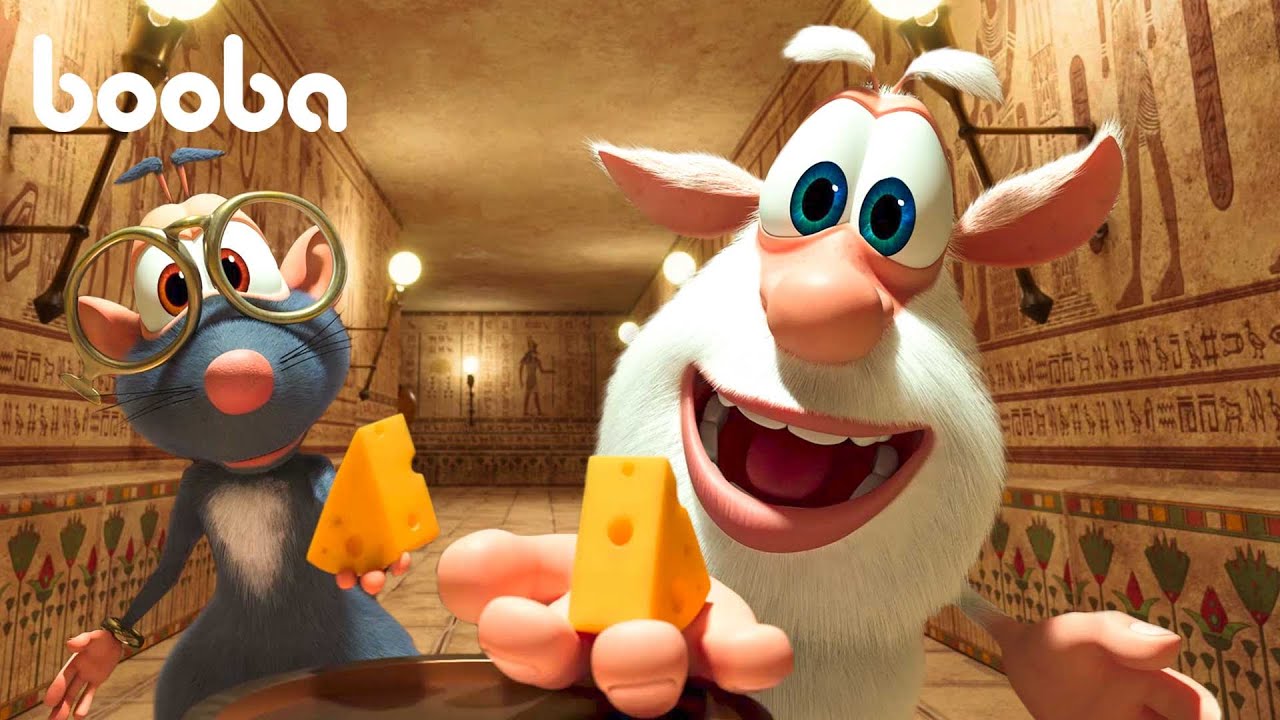 Booba 😉 Egyptian Treasures  🏜️ New Episode ⭐Funny episodes 💙 Moolt Kids Toons Happy Bear