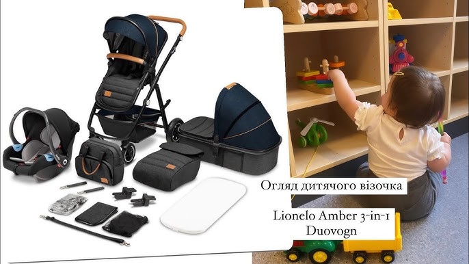 LIONELO Amber Coche de bebé multifuncional 3 en 1 Conjunto silla de paseo  con el Asiento de Cubo e Capazo Manillar regulable Bolsa Mosquitero  Protector de lluvia Asiento de coche : : Bebé