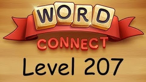 Word Connect Level 207 + BONUS