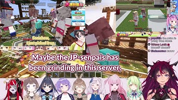 Irys and Reine speculating where Korone got the blocks, Korone just picked it up 【Hololive/ENG Sub】