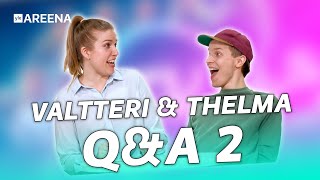 'KUOLISIN HÄPEÄSTÄ' | Thelma & Valtteri vastaa Q&A 2