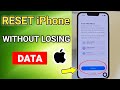 How To Reset iPhone Without Losing Data 2026 | Bina Data Delete Kiye iPhone Reset Kaise Kare