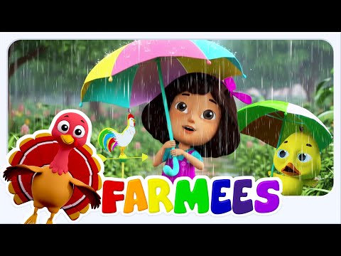 Pani Barsa Cham Cham Cham, पानी बरसा छम छम छम, Ek Mota Hathi + Popular Hindi Cartoon Nursery Rhymes