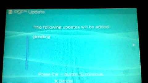 PSP 1.00 Bogus Installed