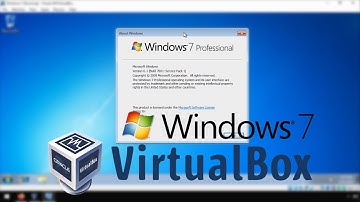 Running a Windows 7 VM in Virtualbox