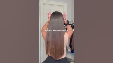 Thumbnail of the perfect intentional messy bun #hair #messybun #messybuntutorial #summerhairstyles #easyhairstyle