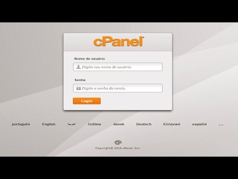 Vídeo: Como Fazer Login Na Hospedagem