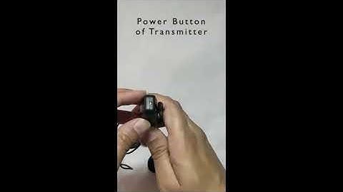 How to Pair Nefficar Wireless Lavalier Microphone - Model WM01 - Not Working? - Instructions