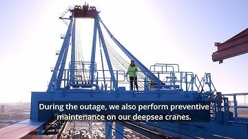 APM Terminals Maasvlakte II planned maintenance
