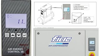 ¿COMO REINICIAR ALARMA DE MANTENIMIENTO PROGRAMADO? COMPRESOR FIAC. AIR ENERGY CONTROL 3B. PASSWORD. by COMO LO HAGO. APRENDE FACIL MECANICA ELECTRICIDAD. 1,054 views 5 months ago 8 minutes, 18 seconds