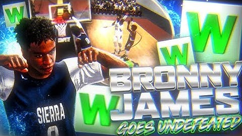 BRONNY JAMES GOES UNDEFEATED AT THE RUSH 1v1 EVENT IN NBA 2K20! NEW DEMI GOD SG BUILD w/ 100+ BADGES