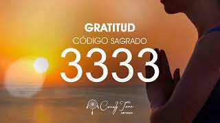 Gratitud con el Código Sagrado 3333