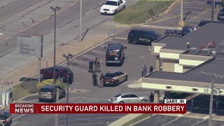 1 in custody after security guard shot, killed prior to bank robbery in Gary