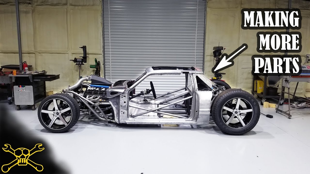 To Make Custom Car For The Modern Day Hot Rod Fox-Body - YouTube