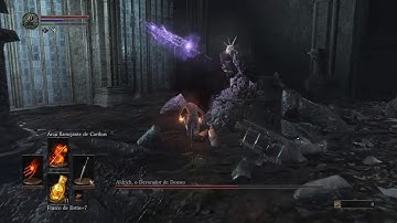 Dark Souls III SL1 - Aldrich, Devourer of Gods without Rolling/Blocking/Parrying [Old/Check Desc]
