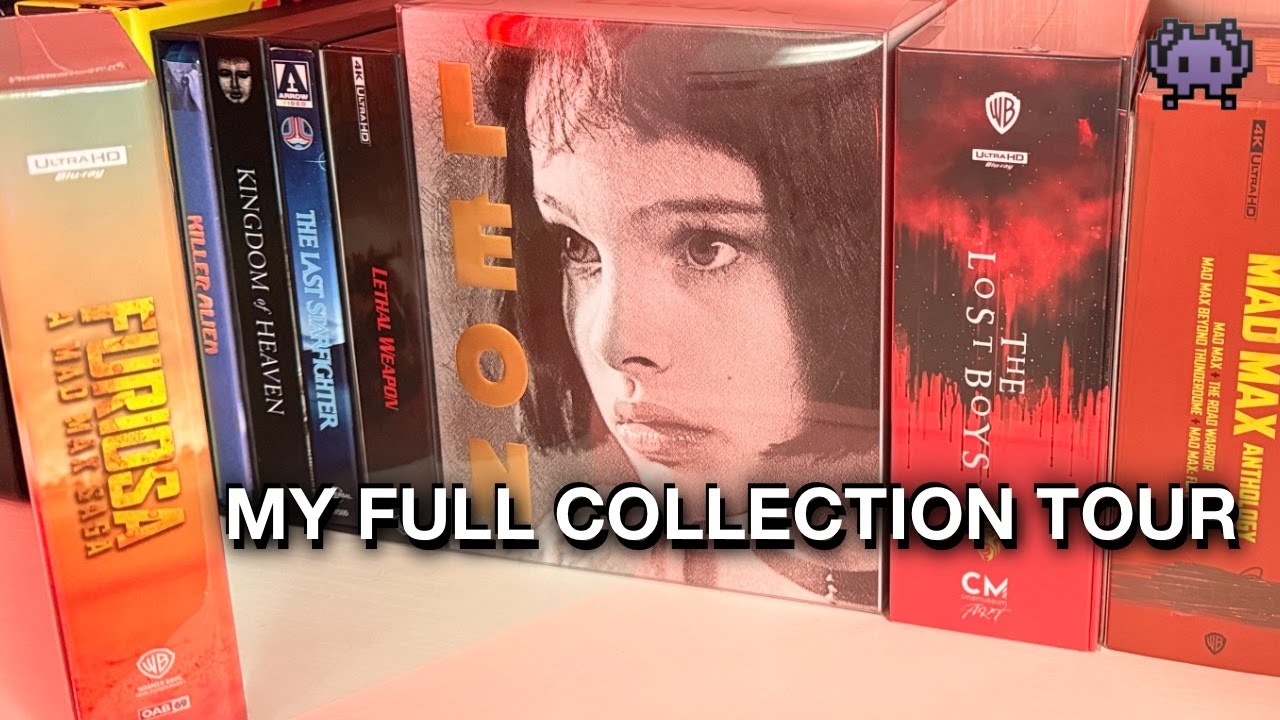 Huge Physical Media Collection Tour | Cinemuseum, Manta, Raro, Kimchi, UCEs, Premiums & more